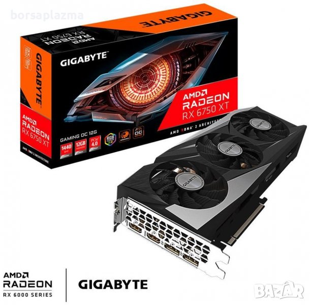 GIGABYTE Radeon RX6750 XT GAMING OC 12GB Promo May, снимка 1