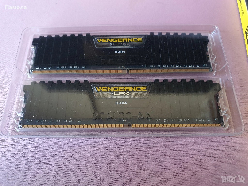 Corsair Vengeance LPX РАМ Памет 2x8GB DDR4 3200 - CMK16GX4M2E3200C16, снимка 1