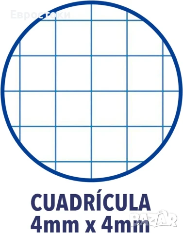 Oxford 5 тетрадки А4  с решетка 4x4мм, спирала, картонена корица, 80 листа, пакет от 5 тетрадки, снимка 3 - Ученически пособия, канцеларски материали - 50526223