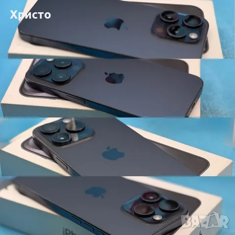 Apple iPhone 15 Pro, 128GB, 5G, Blue Titanium, снимка 7 - Apple iPhone - 56171828