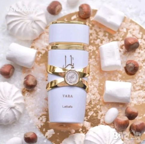 Луксозен арабски парфюм YARA  MOI от Lattafa YARA  MOI 100ml Жасмин, праскова ,карамел, кехлибар , снимка 1 - Дамски парфюми - 44760516