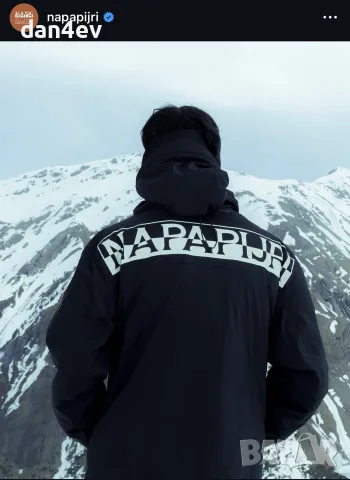 Зимно яке Napapijri Rainforest Tech Ski, снимка 8 - Якета - 56430933