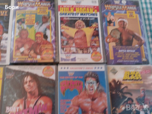 WWF Кеч мания VHS, снимка 7 - Други жанрове - 42678507