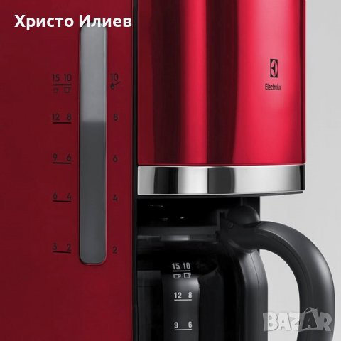 Кафемашина Electrolux с таймер и автоматично изключване Кафе машина, снимка 8 - Кафемашини - 39485054