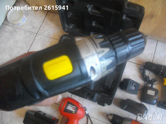 Профи 13 мм-Винтоверт-14,4V-10,8V-SPIT/CMI/ Фенер-Black Decker 18V-Швейцария/Германия/Англия, снимка 5 - Винтоверти - 37388127