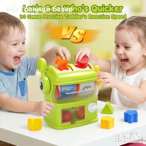 Нов Монтесори сортер форми и цветове образователна играчка за деца 1-3 г, снимка 4 - Образователни игри - 54042374