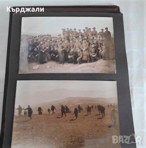 Оригинален Военен Албум Борис III Снимки Учения Генерали, снимка 5 - Антикварни и старинни предмети - 31921823