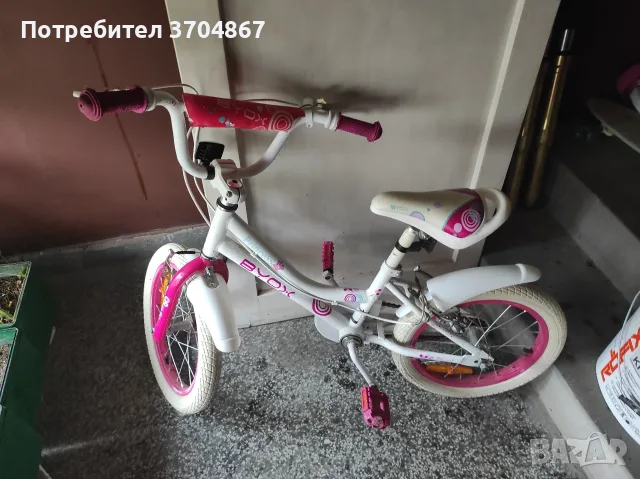 Детско колело  за възраст предполагам 4-8 годинки