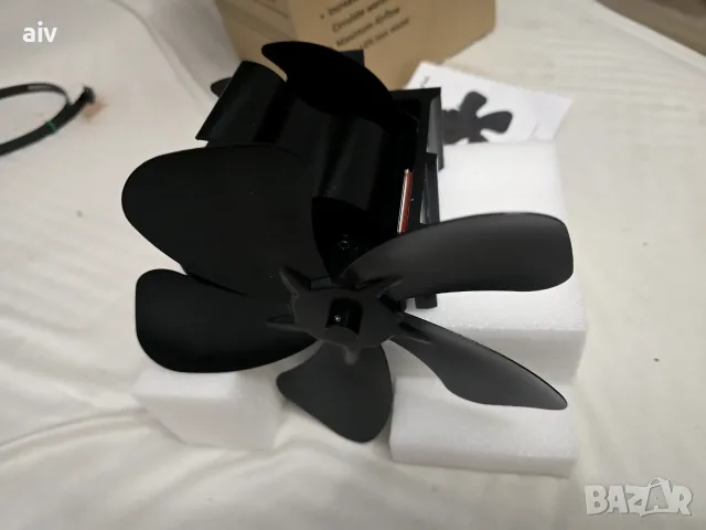 Heat-Powered Stove Fan – вентилатор за печка или камина, снимка 2 - Отоплителни печки - 56155707