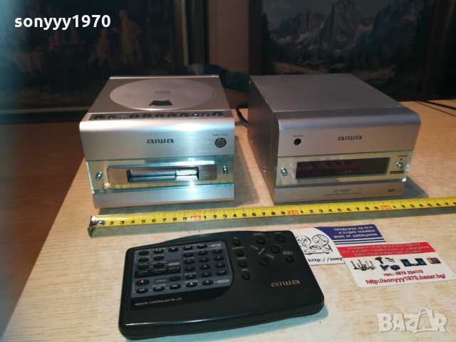 aiwa-лъскаво бижу 1001210918, снимка 2 - Ресийвъри, усилватели, смесителни пултове - 31369598