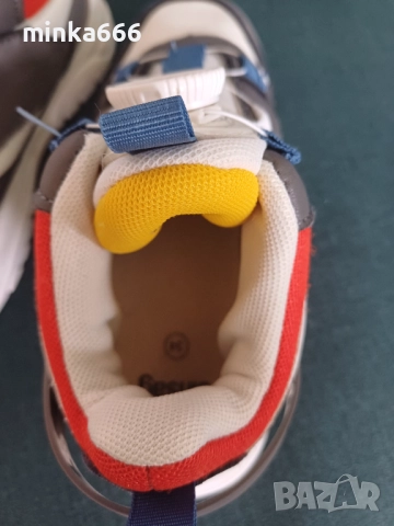 Кожени маратонки за момче, снимка 2 - Детски маратонки - 51984866