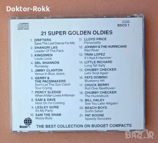 21 Super Golden Oldies – 1987 CD (Compilation), снимка 2 - CD дискове - 49248347