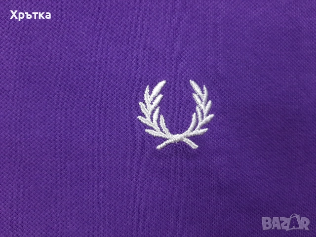 Fred Perry - Оригинална мъжка тениска с яка размер М, снимка 6 - Тениски - 54167446