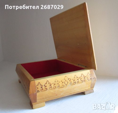 чудесна дървена кутия, дърво, снимка 3 - Други - 31812495