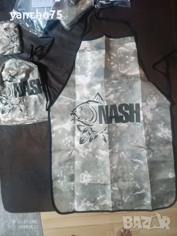 мека двулицева шапка+ престилка" Nash"