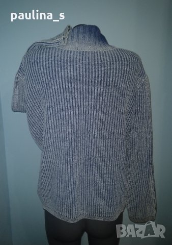 Памучен пуловер "Blue Willi's"® дънкова имитация / голям размер , снимка 4 - Блузи с дълъг ръкав и пуловери - 31205653