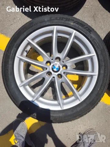 Джанти с нови гуми BMW 18" 5x120 , снимка 4 - Гуми и джанти - 55710128
