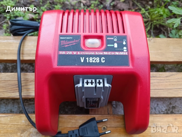 Milwaukee V 1828 C зарядно, снимка 2 - Винтоверти - 52269962