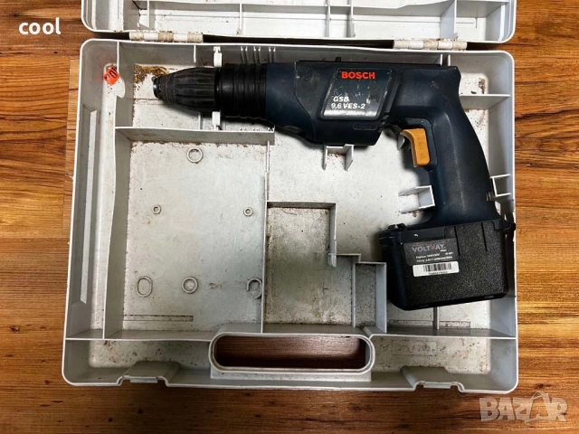 Акумулаторен винтоверт BOSCH GSB 9.6 VES-2 (Made in Switzerland), снимка 6 - Друга електроника - 51986118