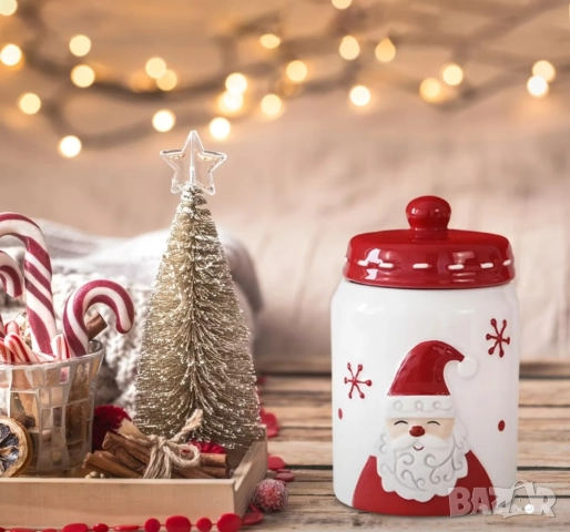 Молд бурканче дядо Коледа , снимка 3 - Форми - 51899832