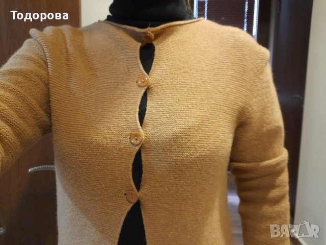 Италиянска дълга дамска жилетка , снимка 2 - Жилетки - 39278564