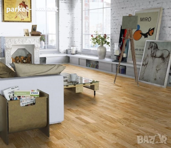 Трислоен паркет Върховен Дъб Мат, снимка 2 - Естествен паркет - 52206597