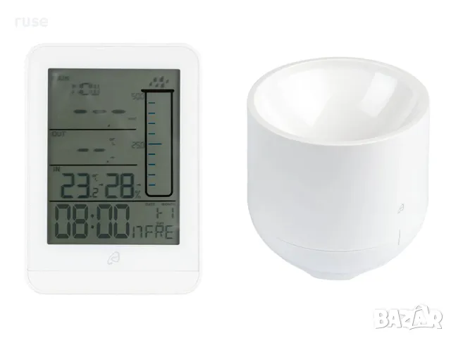 НОВИ! Метеорологична станция радиоуправлявана с измервателен уред за дъжд , снимка 2 - Други стоки за дома - 48968255