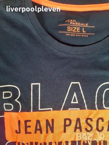 👉Jean Pascale  Original L ефектна, снимка 4 - Тениски - 50430619