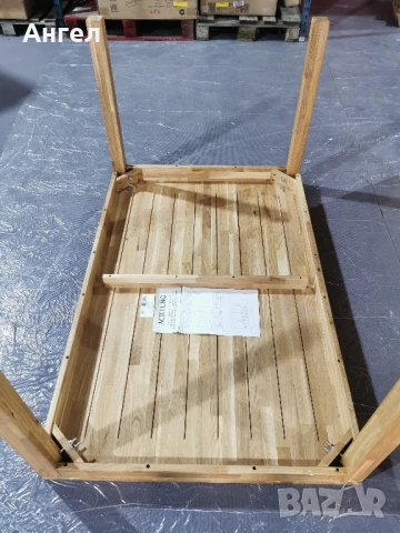 Кухненска маса със 6 кожени стола нов внос от Англия , снимка 9 - Маси - 50731093