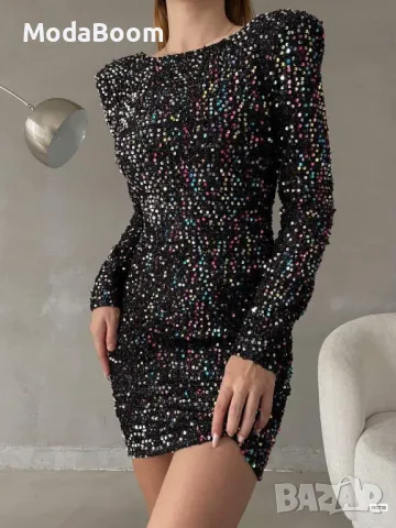 Елегантна дамска рокля 