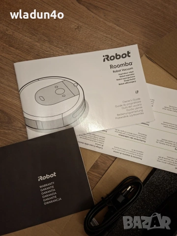 Робот-прахосмукачка iRobot Roomba i7 смарт модел, снимка 4 - Друга електроника - 53031397