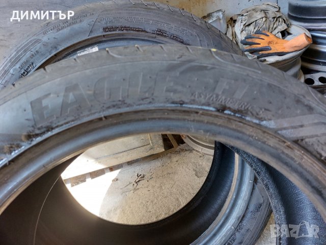 2 бр Летни Гуми Goodyear 245 45 18 dot 0418, снимка 6 - Гуми и джанти - 36878941