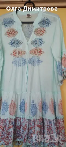 лятна рокля, памук