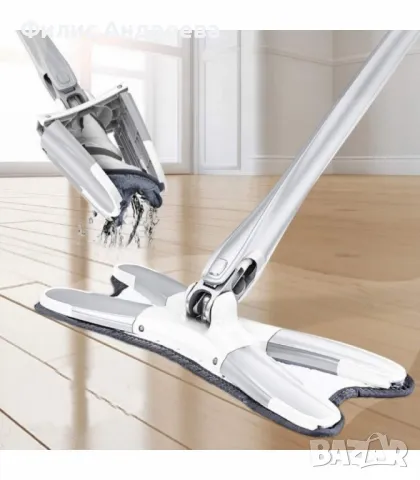 уред с микрофибърна подложка за миене на под , снимка 1