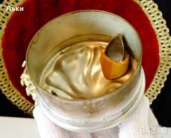 Посребрена кана за мляко,релеф Art Nоuweau. , снимка 7 - Антикварни и старинни предмети - 52335284