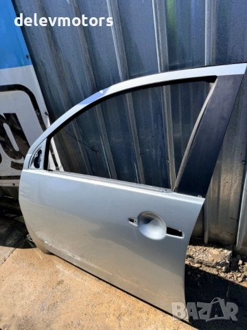 00009002FA предна лява врата сива необорудван от Peugeot 4007 2.2 HDI 4x4 6 sp., 7 seater, 156 ph.