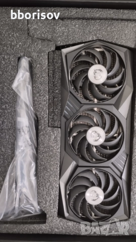 Видеокарта VGA MSI GeForce RTX 3060 Ti GAMING Z TRIO 8GD6X, снимка 5 - Видеокарти - 52918096