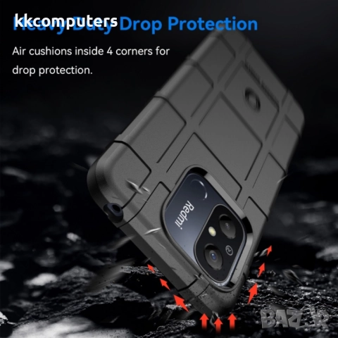 Xiaomi Redmi 12C / 11A Силиконов Калъф TPU и Протектор, снимка 6 - Резервни части за телефони - 52638421