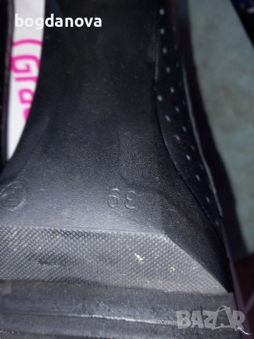 Нови български затворени обувки от естествена кожа, снимка 8 - Дамски обувки на ток - 53986189