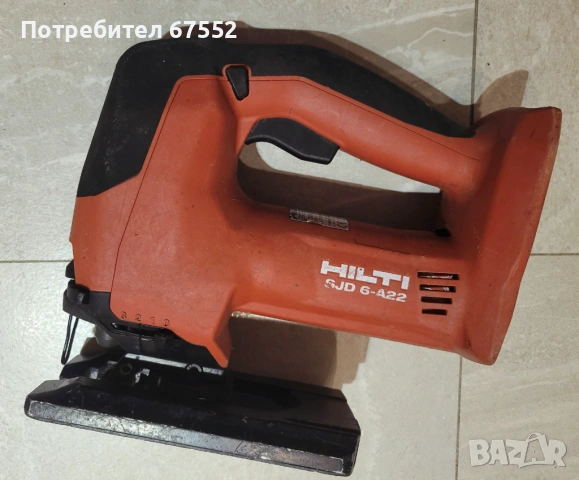 Зеге Hilti SJD 6-A22. Само тяло. , снимка 2 - Други инструменти - 54267071