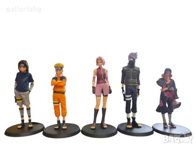 Аниме фигурка на Sasuke Uchiha от Naruto - Манга, снимка 4 - Колекции - 49482459