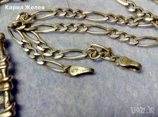 ТОКАШ Дизайнерски СРЕБЪРЕН МЕДАЛЬОН СРЕБРО 925 с Тип КАРТИЕ СРЕБЪРНА ВЕРИЖКА СРЕБРО 925 ODEMA 45689, снимка 10 - Колиета, медальони, синджири - 49426277