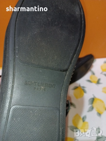 Saint Laurent Paris кожени N 39 - 82 лв, снимка 10 - Кецове - 52012694