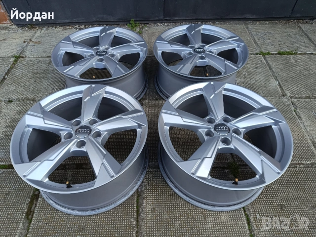 ОРИГИНАЛНИ джанти 18 ' цола 5x112 66.6 АУДИ А6 А4 / AUDI A6 A4 VW SKODA, снимка 5 - Гуми и джанти - 54239837