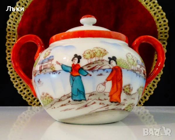 Захарница японски порцелан 400 мл. 