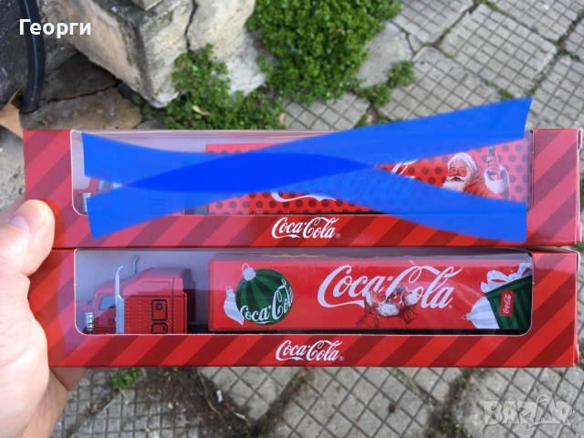 Ново Коледно камионче на Кока Кола 2025 камион Coca Cola
