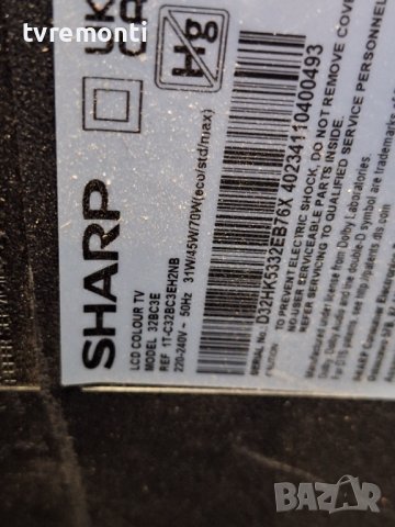 MAIN BOARD TP.MS6486X.PB713 SHARP 32BC3E  for 32inc DISPLAY LQ315T3HC6U, снимка 9 - Части и Платки - 44433156