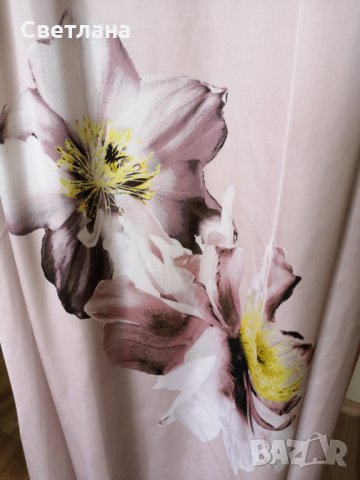 Сатенена рокля Vera Mont , снимка 5 - Рокли - 29782924