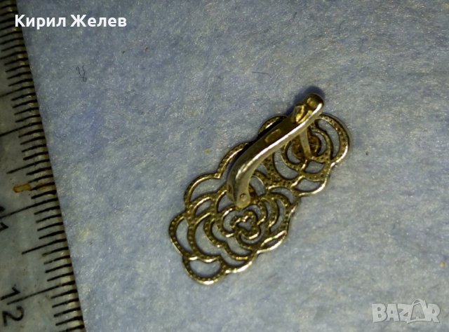 ВЕЛИКОЛЕПНА ФЛОРАЛНА СРЕБЪРНА ОБЕЦА СРЕБРО 925 АНГЛИЯ АЖУРНА РЪЧНА МАЙСТОРСКА АРТ ИЗРАБОТКА 39948, снимка 8 - Обеци - 42481804