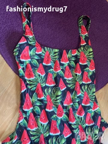 Цял бански с интересен принт , снимка 1